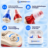 Sononex 2.0 – Compacte oplaadbare geluidsversterkers
